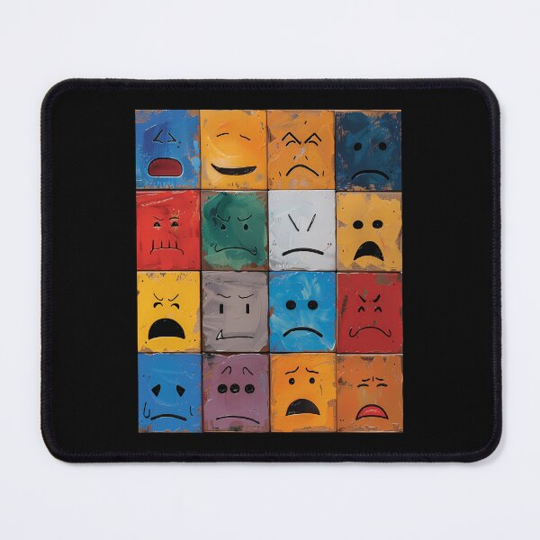Item preview, Expressive Abstract Faces with Emotions  designed and sold by WeCreatDezigns.