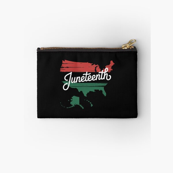 Item preview, American map with pan African Flag for Juneteenth Since 1865 designed and sold by IdunayaStore.
