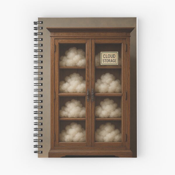 Item preview, Analog Cloud: A witty visualization of data storage designed and sold by Mauswohn.