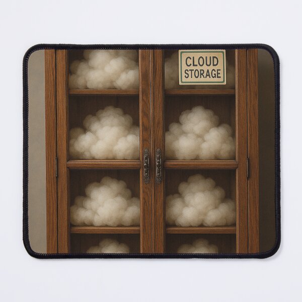 Item preview, Analog Cloud: A witty visualization of data storage designed and sold by Mauswohn.