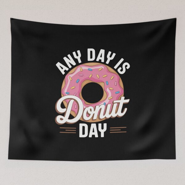 Artikelvorschau, Jeder Tag ist Donut-Tag – so lautet das Sprichwort. Donut-Liebhaber essen Donuts. entworfen und verkauft von IdunayaStore.