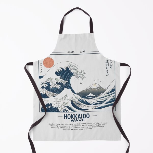 Item preview, Hokkaido Wave Vintage Japanese Aesthetic Great Wave designed and sold by PACS0011.