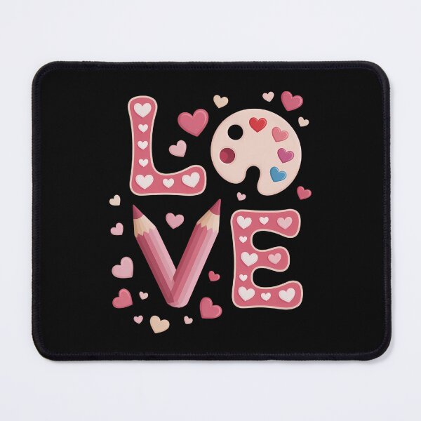 Item preview, Art Teacher Valentine's Day Painter Painting Lovers Drawing designed and sold by IdunayaStore.