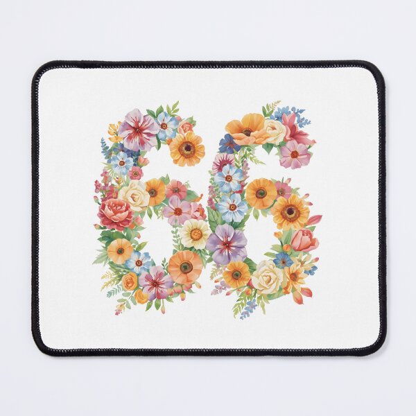 Item preview, 66th birthday flowers  watercolor. designed and sold by uunaa.