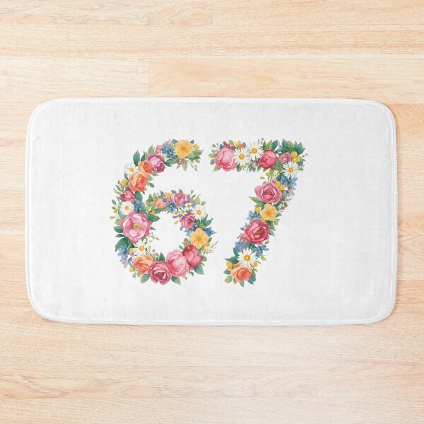 Item preview, 67th birthday flowers  watercolor. designed and sold by uunaa.
