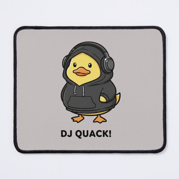 Item preview, DJ Quack – Hoodie & Headphones designed and sold by EnlightArt.