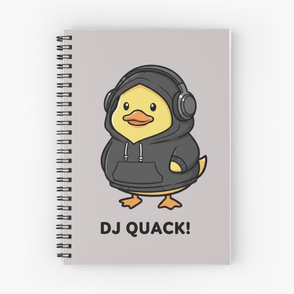 Item preview, DJ Quack – Hoodie & Headphones designed and sold by EnlightArt.