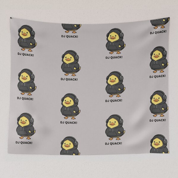 Item preview, DJ Quack – Hoodie & Headphones designed and sold by EnlightArt.