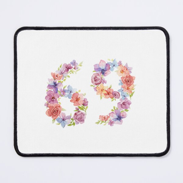 Item preview, 69th birthday flowers  watercolor. designed and sold by uunaa.
