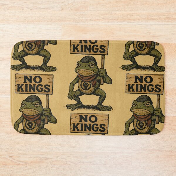 Item preview, Rebellious Frog: No Kings – A Statement for Freedom designed and sold by Mauswohn.
