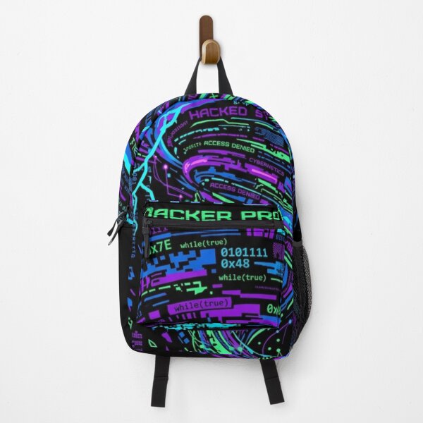 Item preview, Data Storm Cyberpunk Hacker Shirt designed and sold by KurtByteStudio.