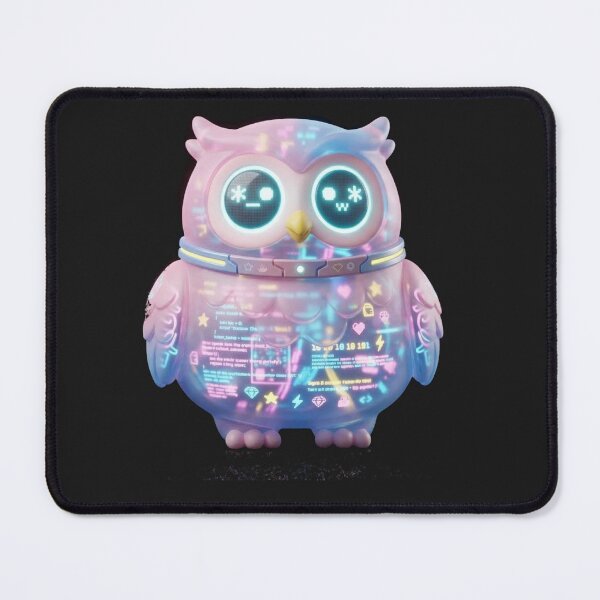 Item preview, Cyber Kawaii Owl designed and sold by SlawOnly.