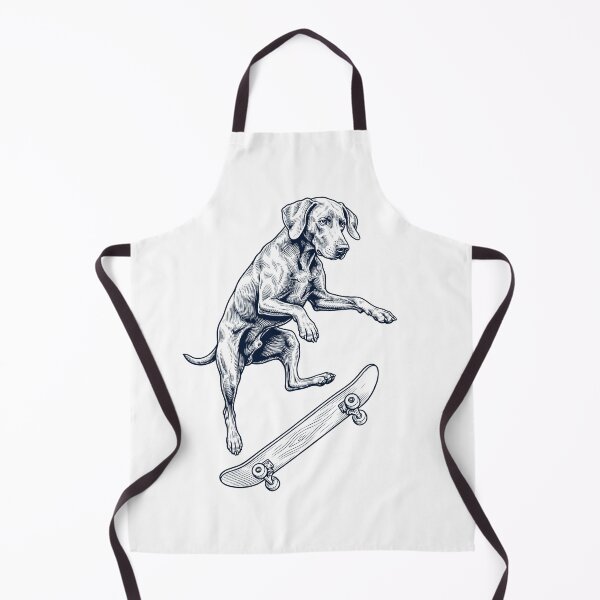 Item preview, Vintage Weimaraner Skateboarding Skate Dog Dad Lover designed and sold by DoodleTortle.