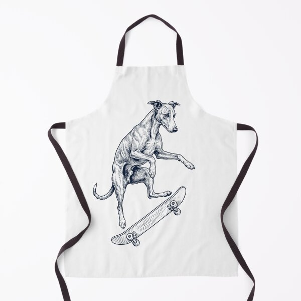Item preview, Vintage Whippet Skateboarding Skate Dog Dad Lover designed and sold by DoodleTortle.