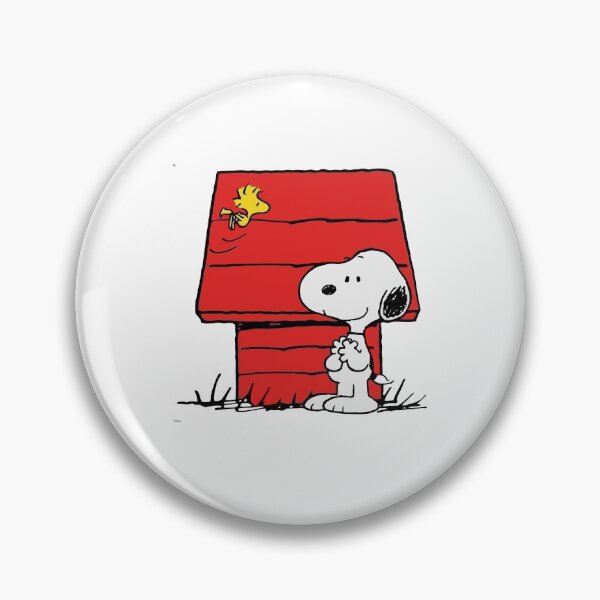 Item preview, Happy Snoopy Standing by Classic Red Doghouse designed and sold by mikergoles.