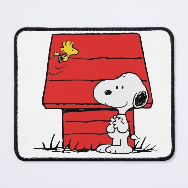 Item preview, Happy Snoopy Standing by Classic Red Doghouse designed and sold by mikergoles.