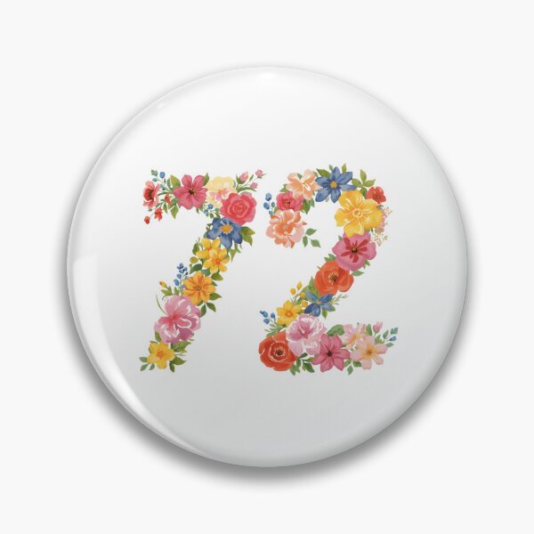 Item preview, 72nd birthday flowers  watercolor. designed and sold by uunaa.