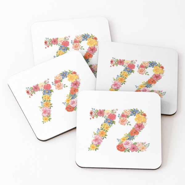 Item preview, 72nd birthday flowers  watercolor. designed and sold by uunaa.