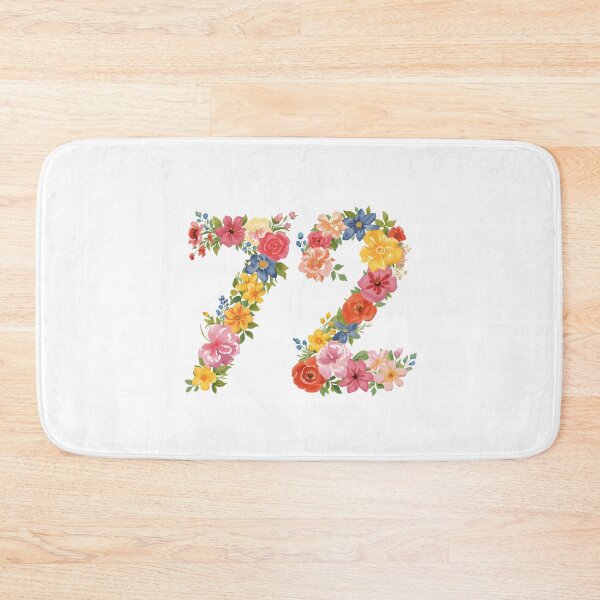 Item preview, 72nd birthday flowers  watercolor. designed and sold by uunaa.