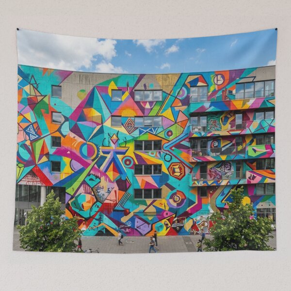 Item preview, Color Explosion Urban Geometry designed and sold by Sigtrix.