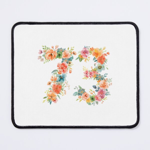 Item preview, 73rd birthday flowers watercolor. designed and sold by uunaa.