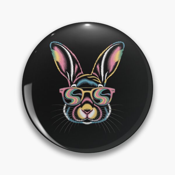 Item preview, Cool Colorful Bunny Easter Rabbit Lover designed and sold by GarinaguHN.