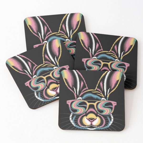 Item preview, Cool Colorful Bunny Easter Rabbit Lover designed and sold by GarinaguHN.