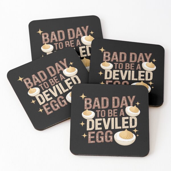 Item preview, Bad Day to Be A Deviled Egg Thanksgiving Dinner Food Humor designed and sold by FaithAbbott.