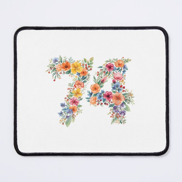 Item preview, 74th birthday flowers watercolor. designed and sold by uunaa.
