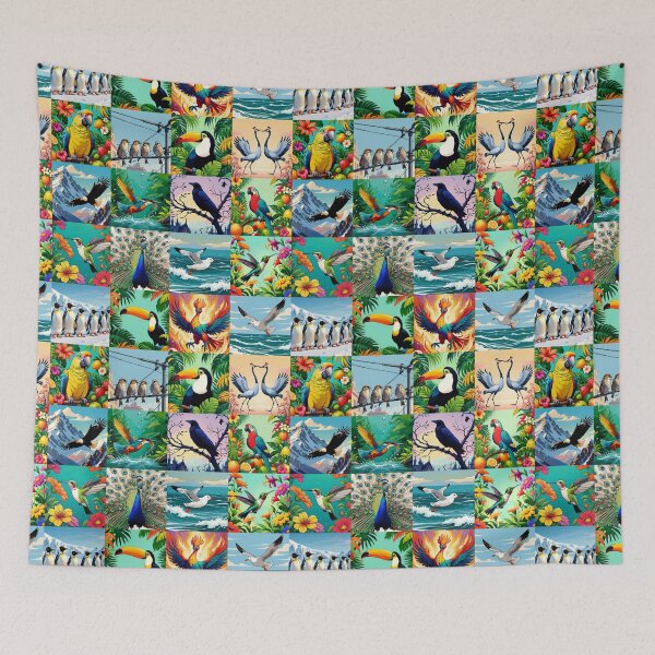 Item preview, Collection Of Birds Design  designed and sold by PatternTitan.