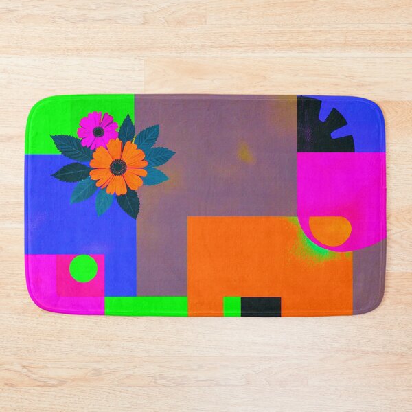 Item preview, Modern Geometric Floral Art designed and sold by joycrysstudio.