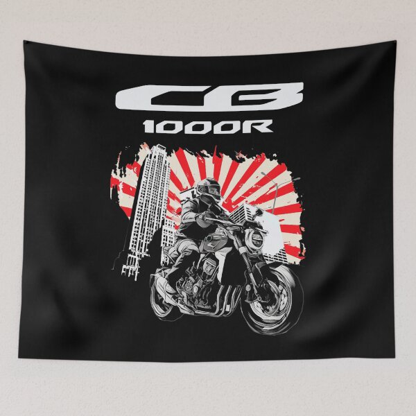 Item preview, CB1000R Street Rider Rising Sun Shirt designed and sold by FroggyBaBoy.
