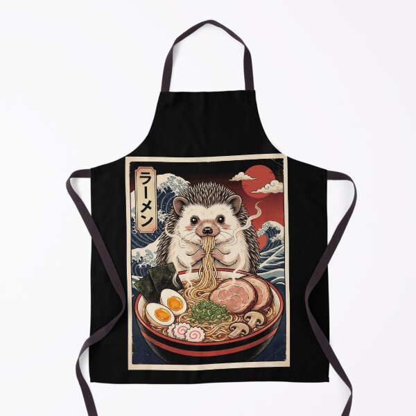 Item preview, Vintage Hedgehog Ramen Japanese Kawaii Anime Animal Lover designed and sold by TerryConnells.