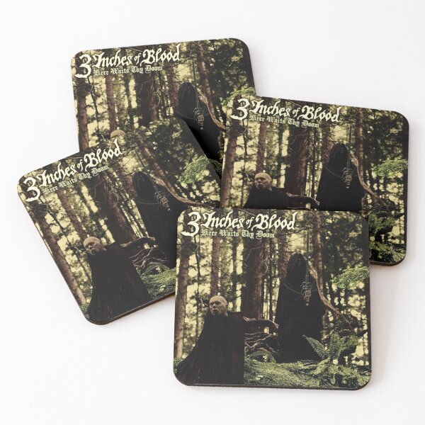 Item preview, 3 Inches of Blood - Here Waits Thy Doom album 2009 designed and sold by CreepyApparel.