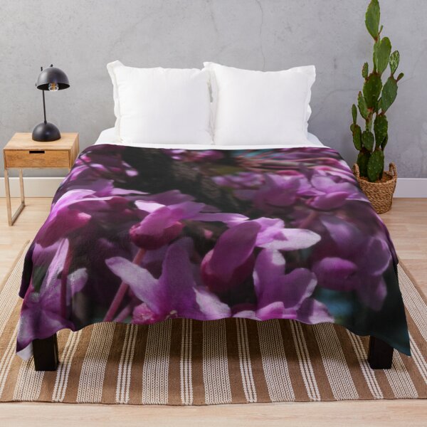 Item preview, Pink Redbud Blossoms Macro - Cottagecore Spring Photography designed and sold by vikko-art.
