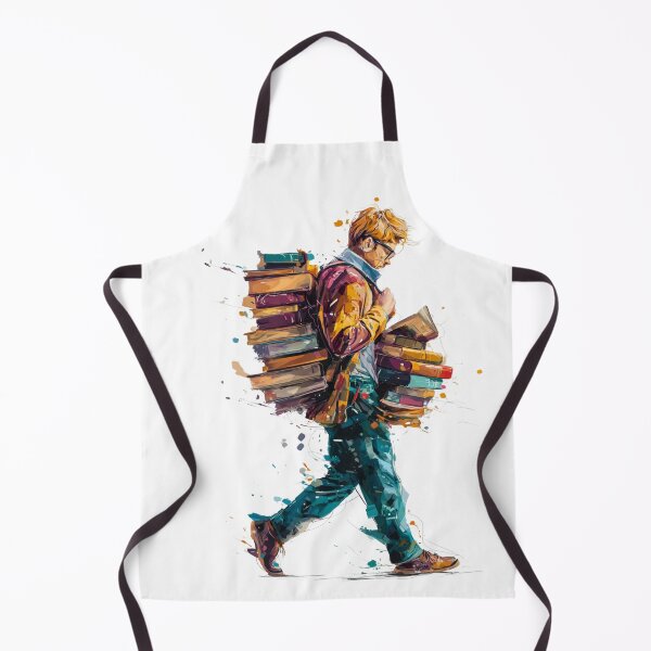 Artikelvorschau, Ich hebe Gewichte, damit ich mehr Bücher tragen kann – T-Shirt entworfen und verkauft von MerchlyMike.