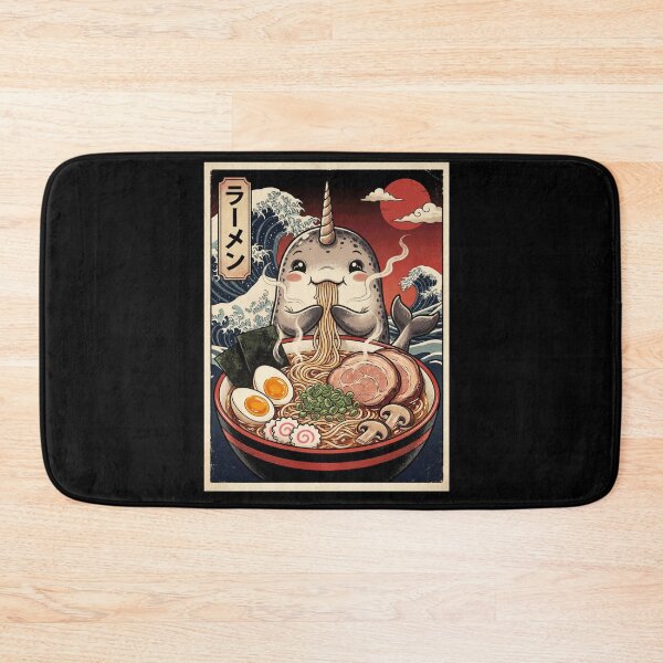 Item preview, Vintage Narwhal Ramen Japanese Kawaii Anime Animal Lover designed and sold by TerryConnells.