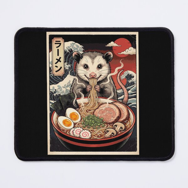 Item preview, Vintage Opossum Ramen Japanese Kawaii Anime Animal Lover designed and sold by TerryConnells.