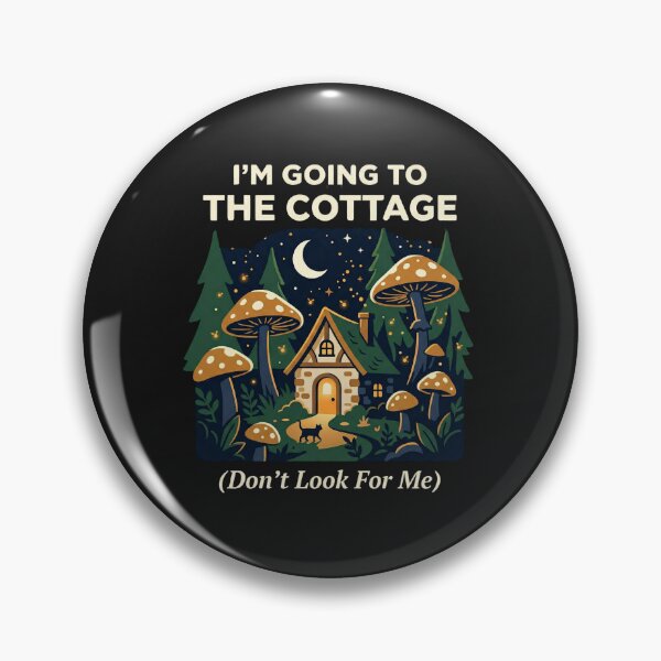 Item preview, I'm Going To The Cottage Don't Look For Me T-Shirt | Funny Cottagecore Introvert Shirt designed and sold by Egyptian king ⭐⭐⭐⭐⭐.