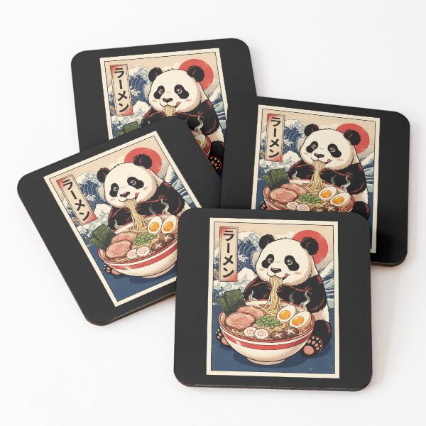 Item preview, Vintage Panda Ramen Japanese Kawaii Anime Animal Lover designed and sold by TerryConnells.