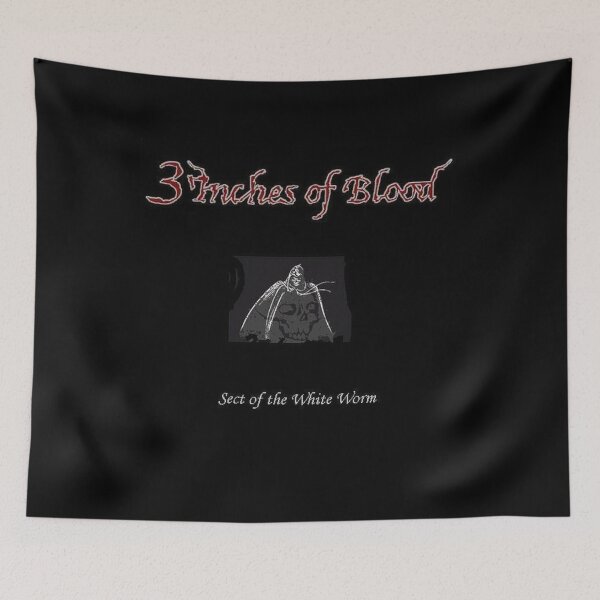 Item preview, 3 Inches of Blood - Sect of the White Worm album 2001 designed and sold by CreepyApparel.