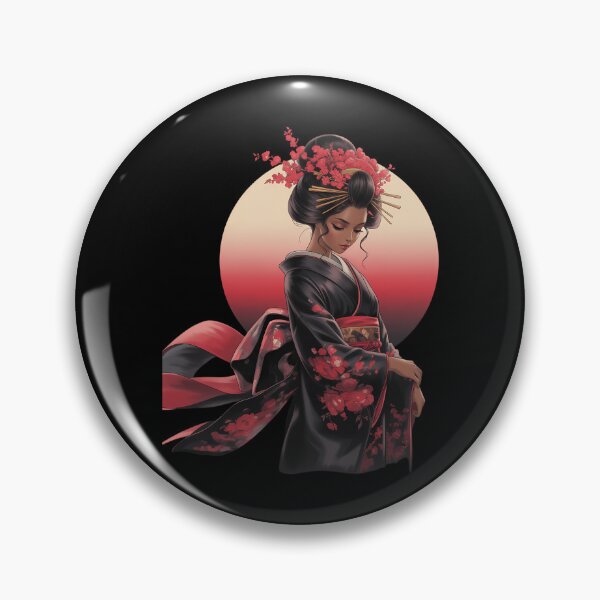 Item preview, Black Woman Black Cat Women Japanese Girl designed and sold by FaithAbbott.