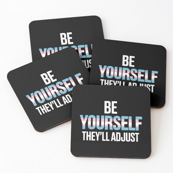 Item preview, Be Yourself Theyll Adjust Transgender Trans Pride Flag LGBT designed and sold by FaithAbbott.