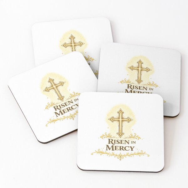 Item preview, Risen in Mercy Christian Easter Faith Design designed and sold by StyleLap.