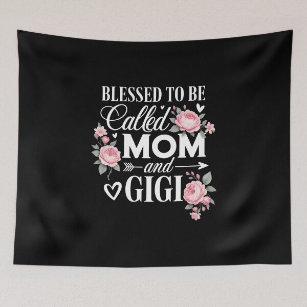Item preview, Blessed to Be Called Mom and Gigi Mother's Day Floral designed and sold by FaithAbbott.
