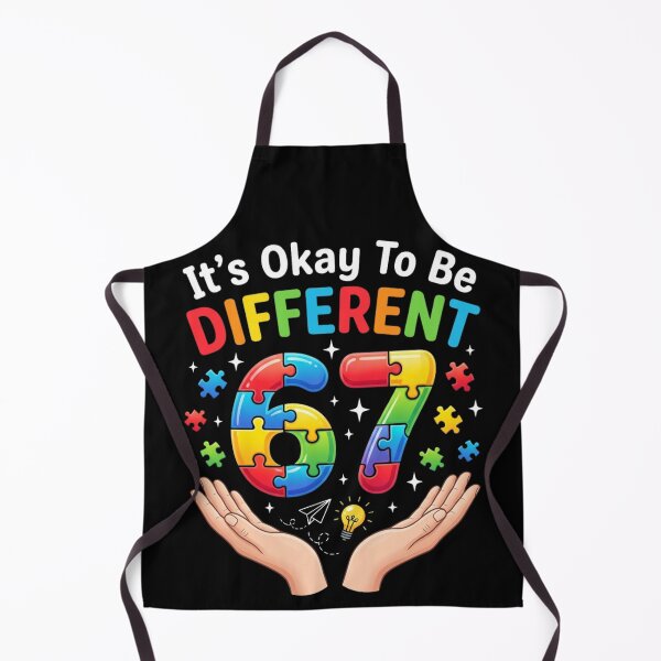 Item preview, Six Seven 67 Puzzle Awareness - Colorful Hand Signs Support Graphic designed and sold by axiksa10.