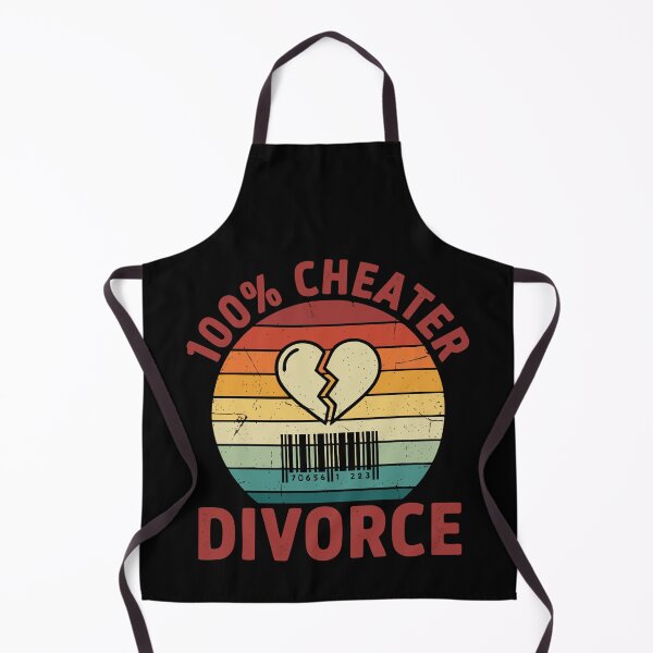 Item preview, Divorce 100 Percent Cheater Finally Divorced designed and sold by LuminOrb.
