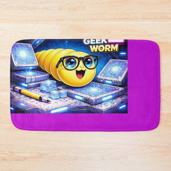 Item preview, worm geek designed and sold by NubesDesignCH.
