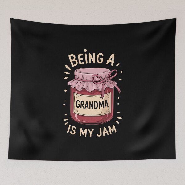 Item preview, Being a Grandma is My Jam - Grandmother & Mother's designed and sold by FaithAbbott.