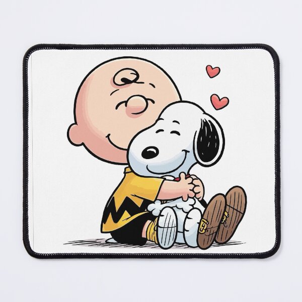 Item preview, Charlie Brown and Snoopy Warm Heart Hug designed and sold by mikergoles.